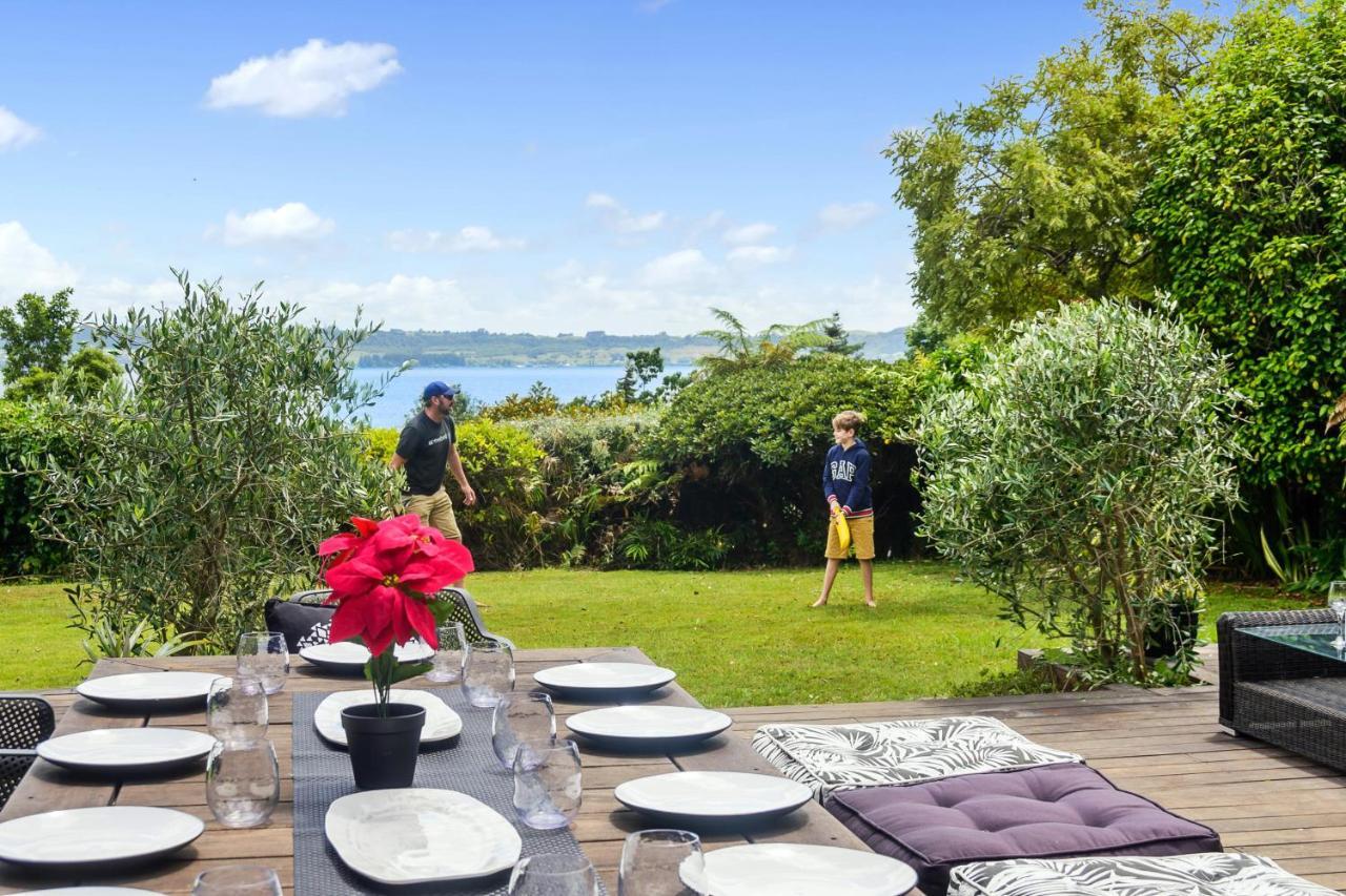 The Bird House - Kawaha Point, Rotorua. Stylish Six Bedroom Home With Space, Views And Relaxed Atmosphere Екстер'єр фото